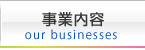 事業内容 our businesses